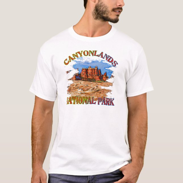 Camiseta Parque nacional de Canyonlands (Anverso)