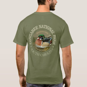 Camiseta Parque nacional de Congaree (pato de madera)