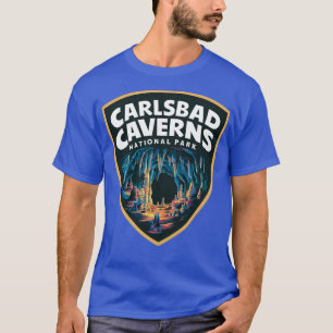 Camiseta Parque nacional de cuevas de lsbad Caverns Emblem