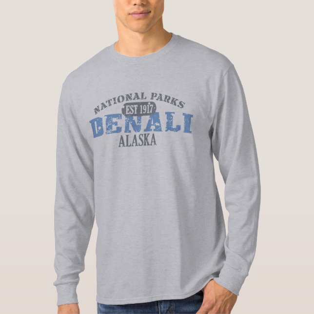 Camiseta Parque nacional de Denali (Anverso)