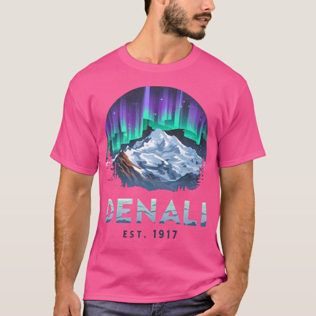 Camiseta Parque nacional de Denali Alaska (Anverso)