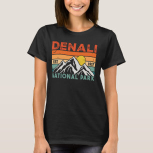 Camiseta Parque nacional de Denali Montañas Naturaleza atar