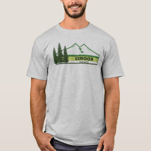 Camiseta Parque nacional de exmoción de franjas verdes