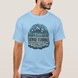 Camiseta Parque nacional de fiordos de Kenai, Alaska