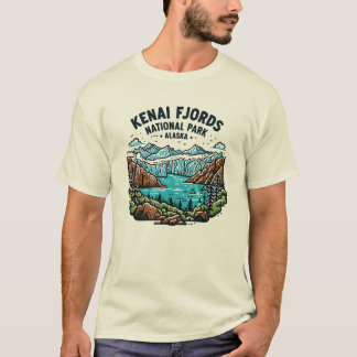 Camiseta Parque nacional de fiordos de Kenai, Alaska