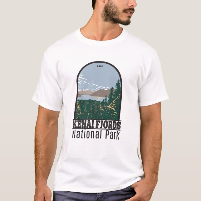 Camiseta Parque nacional de fiordos de Kenia (Anverso)