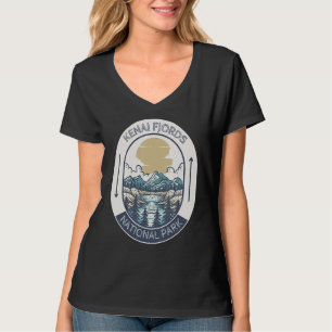 Camiseta Parque nacional de fiordos de Kenia Alaska