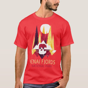 Camiseta Parque nacional de fiordos de Kenia Campo Alaska