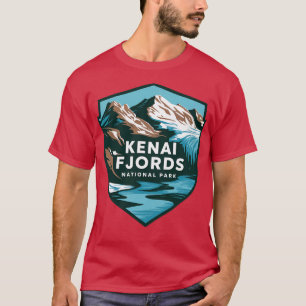 Camiseta Parque nacional de fiordos de Kenia Emblem TShirt
