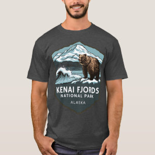 Camiseta Parque nacional de fiordos de Kenia Vida Silvestre