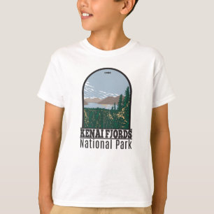Camiseta Parque nacional de fiordos kenianos Skilake Lake V