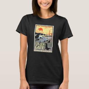 Camiseta Parque nacional de grabación Golden Gate San Fra