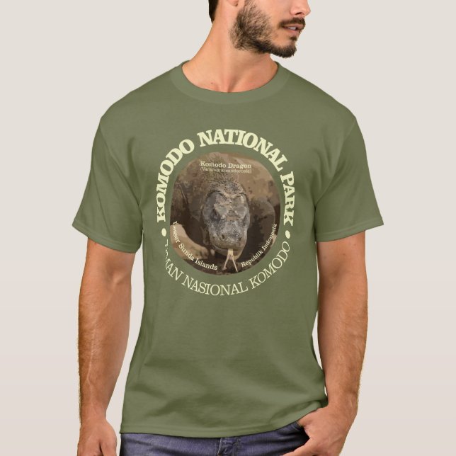 Camiseta Parque nacional de Komodo (Anverso)