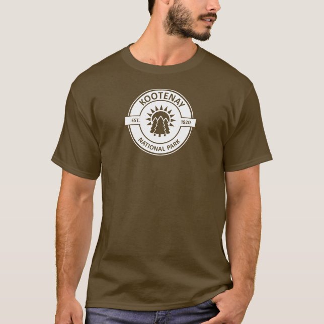 Camiseta Parque nacional de Kootenay (Anverso)