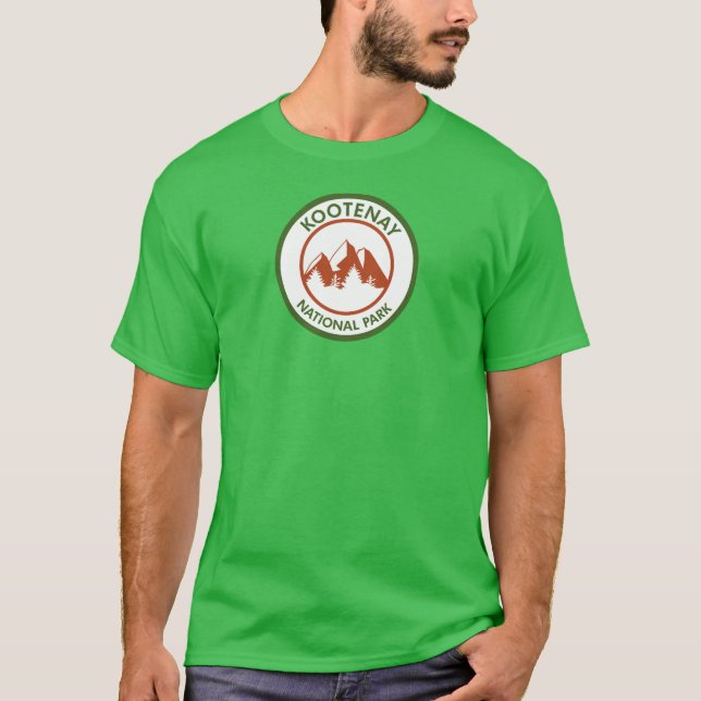 Camiseta Parque nacional de Kootenay (Anverso)