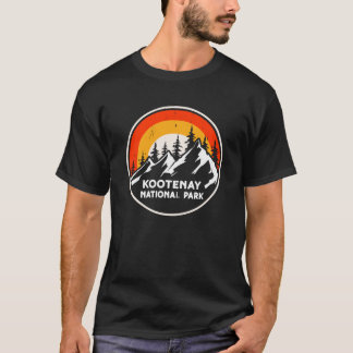 Camiseta Parque nacional de Kootenay Árboles de montaña Cam