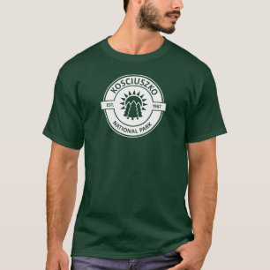Camiseta Parque nacional de Kosciuszko Árboles solares