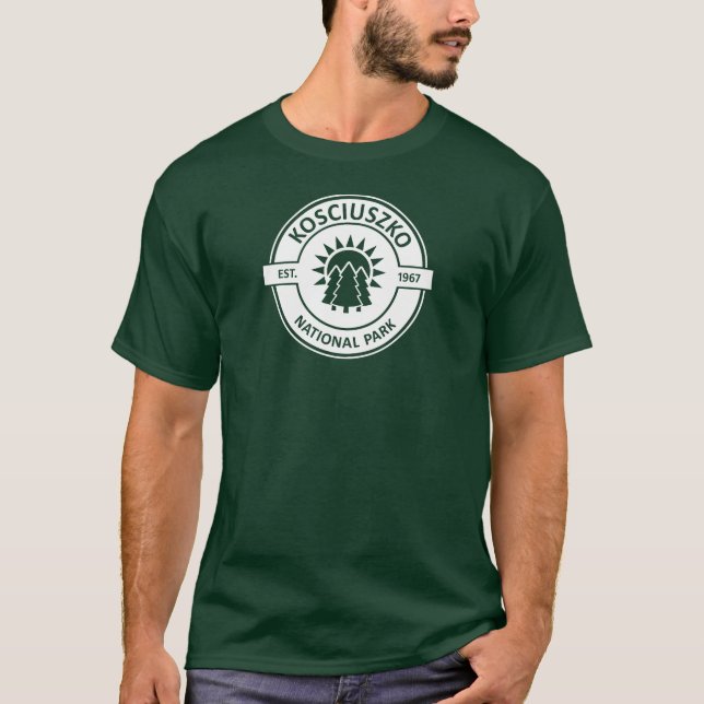 Camiseta Parque nacional de Kosciuszko Árboles solares (Anverso)