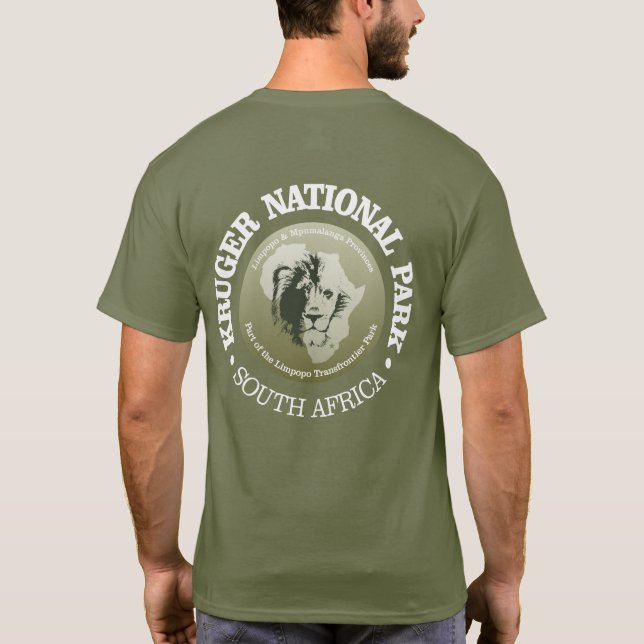 Camiseta Parque nacional de Kruger (Reverso)