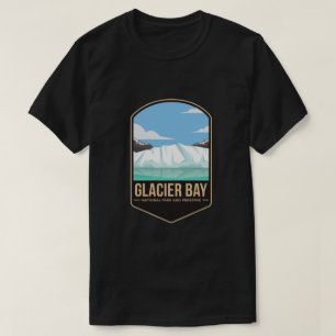 Camiseta Parque nacional de la bahía de los glaciares y pr