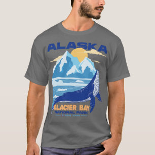 Camiseta Parque nacional de la Bahía del Glaciar