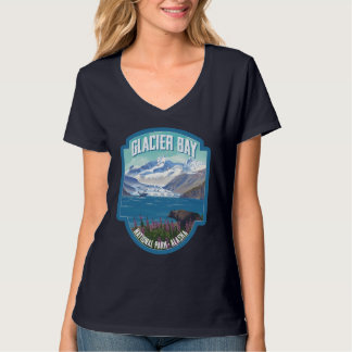 Camiseta Parque nacional de la Bahía del Glaciar