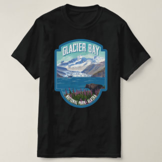 Camiseta Parque nacional de la Bahía del Glaciar
