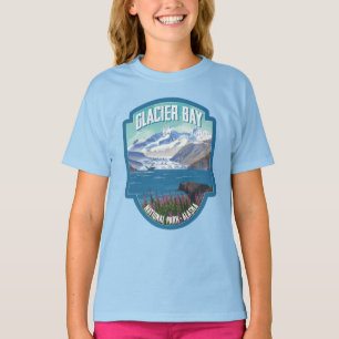 Camiseta Parque nacional de la Bahía del Glaciar