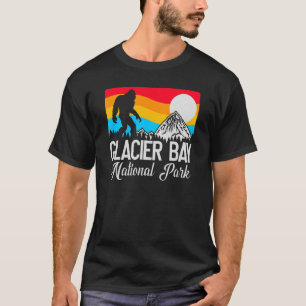 Camiseta Parque nacional de la Bahía del Glaciar Amar la Na