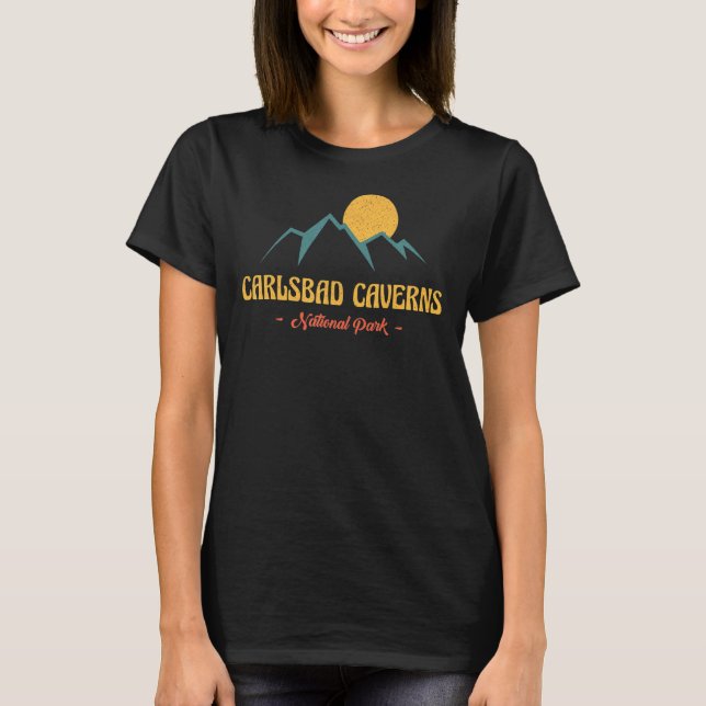 Camiseta Parque nacional de la Caverna Carlsbad (Anverso)