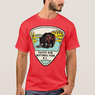 Camiseta Parque nacional de la Cuenca del Pacífico BC Viaje