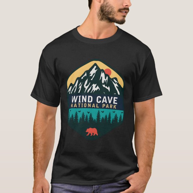 Camiseta Parque nacional de la cueva eólica (Anverso)
