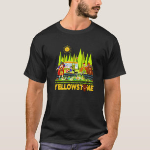 Camiseta Parque nacional de la familia Yellowstone Jr Range