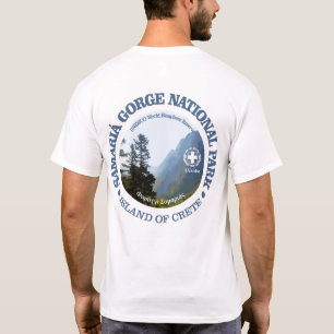 Camiseta Parque nacional de la garganta de Samaria
