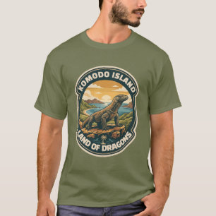 Camiseta Parque Nacional de la Isla de Komodo Indonesia Vin