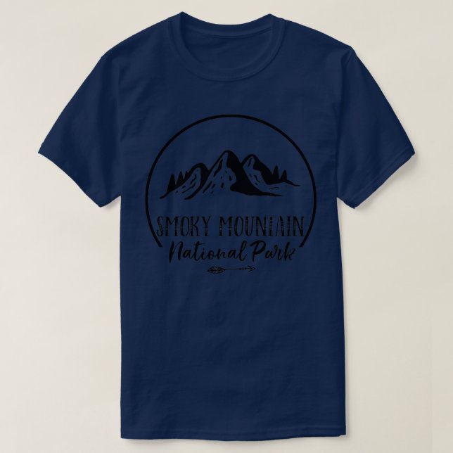 Camiseta Parque nacional de la Montaña Smoky (Diseño del anverso)