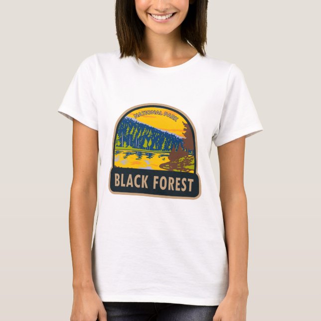 Camiseta Parque nacional de la Selva Negra (Anverso)