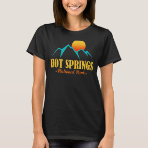 Camiseta Parque nacional de las aguas termales de los Estad