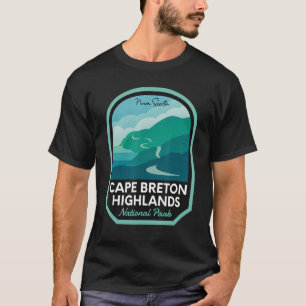 Camiseta Parque nacional de las Altas Tierras del Cabo Bret