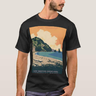 Camiseta Parque nacional de las Altas Tierras del Cabo Bret