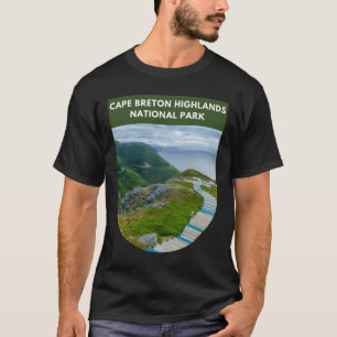 Camiseta Parque nacional de las Altas Tierras del Cabo Bret