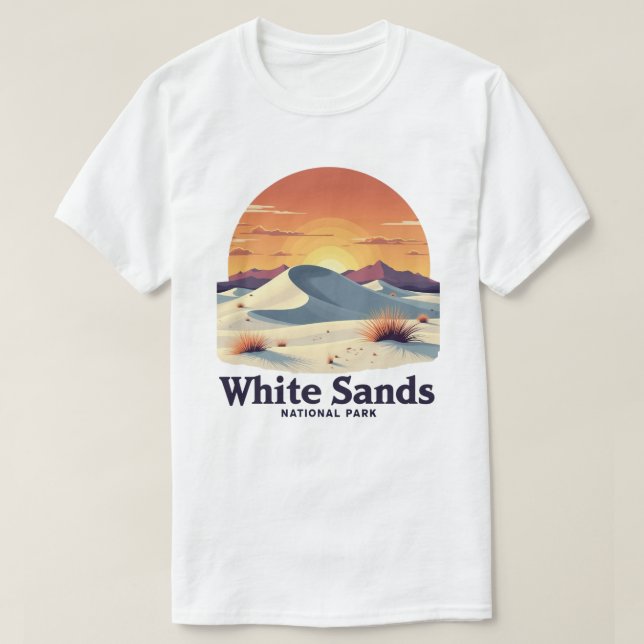 Camiseta Parque nacional de las Arenas Blancas (Diseño del anverso)