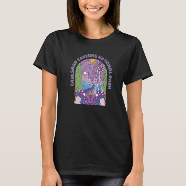Camiseta Parque nacional de las Cavernas de Carlsbad (Anverso)