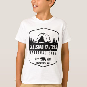 Camiseta Parque nacional de las cavernas de Carlsbad