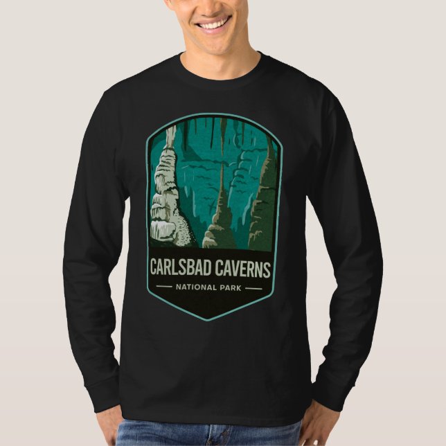 Camiseta Parque nacional de las Cavernas de Carlsbad (Anverso)