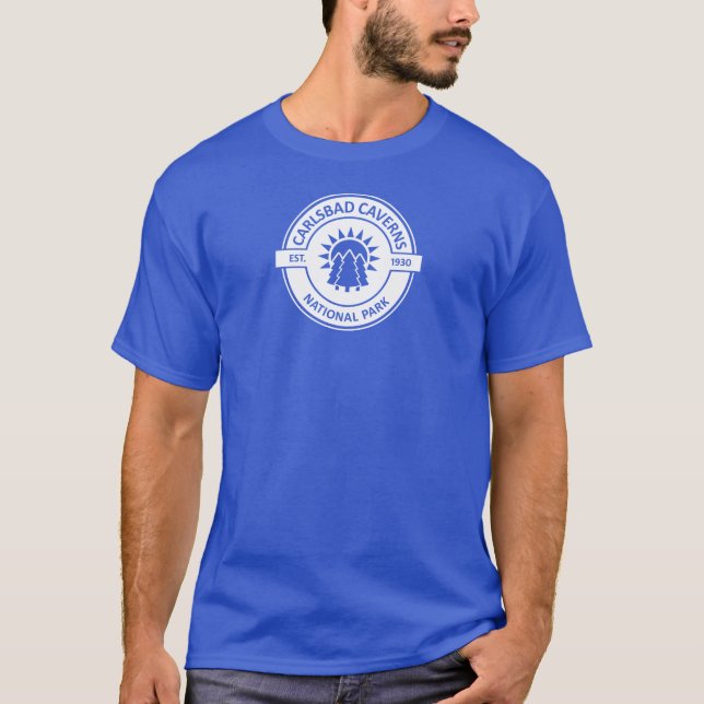 Camiseta Parque nacional de las Cavernas de Carlsbad (Anverso)