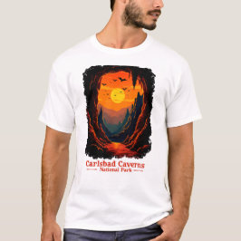 Camiseta Parque nacional de las Cavernas de Carlsbad