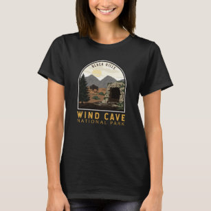 Camiseta Parque nacional de las Cuevas del Viento Black Hil