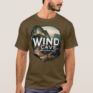 Camiseta Parque nacional de las Cuevas del Viento Dakota de