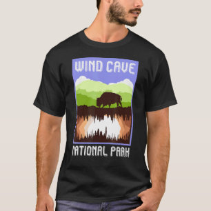 Camiseta Parque nacional de las cuevas eólicas Dakota del S